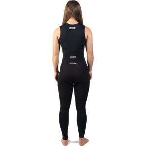 2025 Gul Womens Code Zero 1mm Long Jane Wetsuit CZ4310/C2 - Black